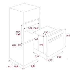 Vestavná trouba Teka HLB 880 BX - 2