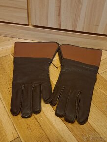 Kožené rukavice na motocykl - 2