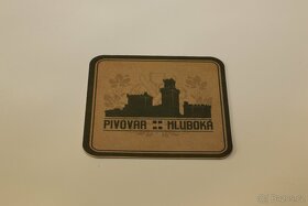 Podtácek Pivovar Hluboká - 2