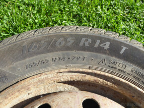 165/65 r14 zimní kola - 2