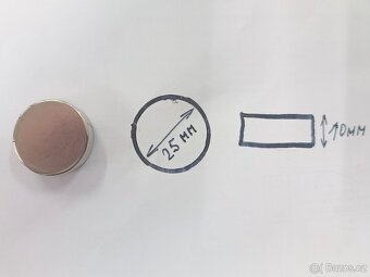 Magnety , NEODYM , PERMANENTNÍ - 2
