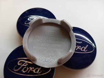 Středové krytky Ford, 54x52mm Blue - 2