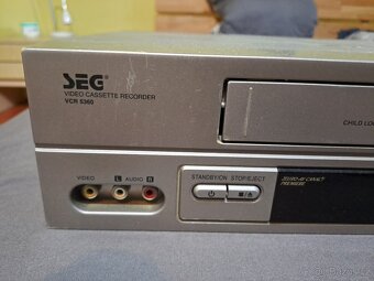VHS přehrávač SEG + redukci SCART/HDMI - 2