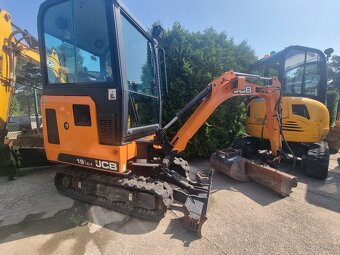 zánovní JCB 19C 2018 1550mth s hydr.svahovkou - 2