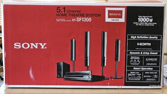 Domácí kino 5.1 Sony Bravia HT-SF1300 1000W - 2