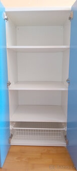 IKEA STUVA Dětská Skříň modrá - 2