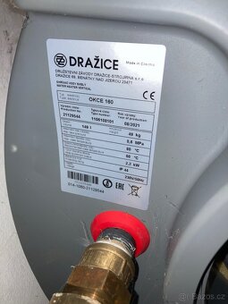 Bojler Dražice OKCE 160 (3 roky starý) - 2