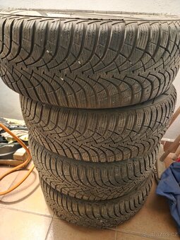 ZIMNÍ PNEU 205/55 r16 91H zimní pneu s disky a kryty kol - 2