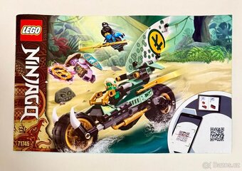 Lego Ninjago 71745 Lloydova motorka do džungle - 2