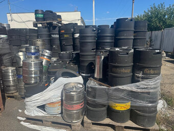 Poškozené kegy / pivní sudy / keg - 2