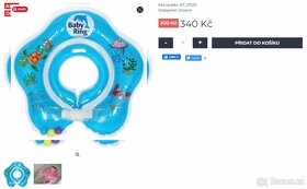 Plavecký kruh pro miminka Baby Ring - 2