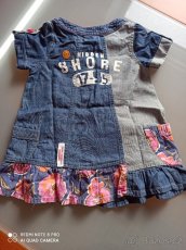 Riflové šatičky zn. NEXT vel. 80 - 2