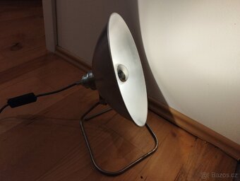 Retro kovová industriální lampa - 2