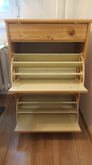 Botník 96 x 60,5 x 35,5 cm, imitace dřeva - 2