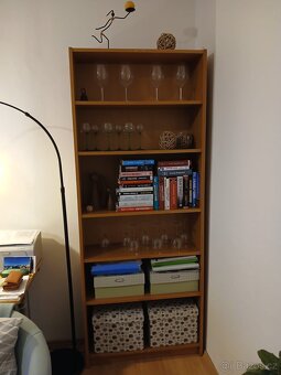 2 Knihovny + CD regál - 2
