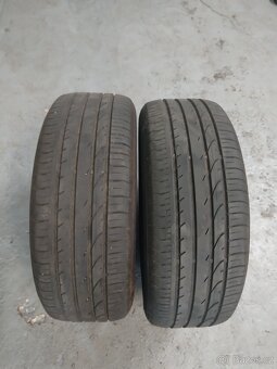 2x letní pneu CONTINENTAL, 205/55 R16. - 2