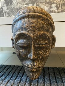 Originálních dřevěné masky z Konga - 2