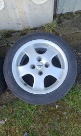 Alu kola 15" 4x100 sada s pneu - 2