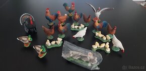 Schleich ptáci pštros sova labuť papoušek sup plameňák ara - 2