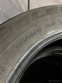 215/60 R17 letní 4,3mm BRIDGESTONE - 2