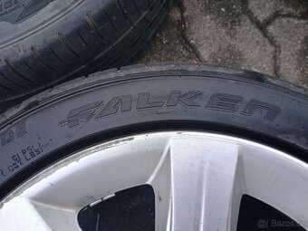 Alu disky Fiat Punto R15 + Falken 195/45 R15 78V letní - 4ks - 2