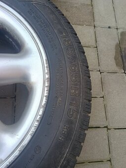4ks ALU disky 6Jx15, 4CH43, rozt. 4x10 - 2