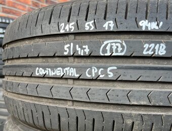 215/55 R17 94W letní pneu Continental PremiumContact 5 /2218 - 2