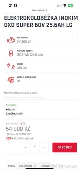 Vyměním elektrokoloběžku Inokim OXO za motocykl - 2