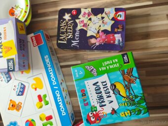 Albi pexeso, barbie, Avent miska, puzzle, Albie brain box - 2