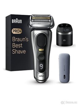 Holici strojek braun series 9 pro+ 9577cc, s náhradní hlavou - 2