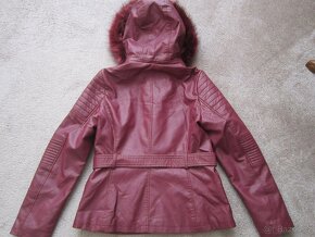 DÁMSKÁ KOŽENKOVÁ BUNDA vel.XL - 2