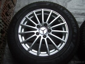 16 alu Mercedes E 5x112 mm, 4ks nové + TPMS - 2