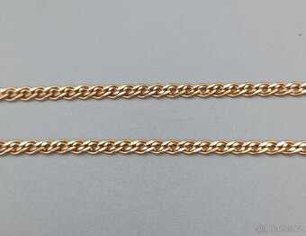Zlatý řetízek 2,70g, 14 kt, 585/1000, délka 55,5 cm - 2