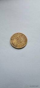 10 pfennig REICH DEUTCHS 1938, hakovy křiš - 2