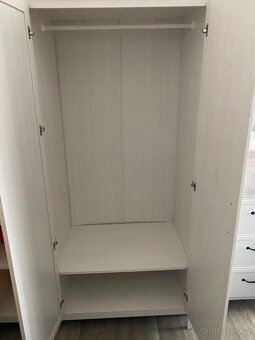 Šatní skříň a Komoda Ikea Brusali - 2