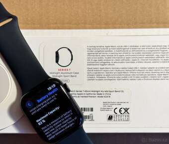 Apple Watch 7 Cellular 45MM 83% baterie - 2