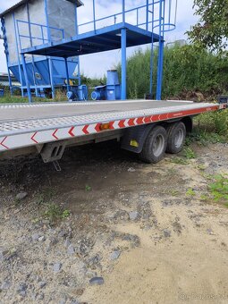 Autopřepravník Lorries, plato, bržděný dvounápravový vozík - 2