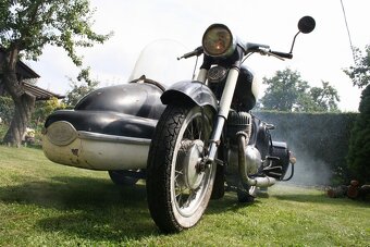 Jawa 350 + sidecar + vozík PAV - 2