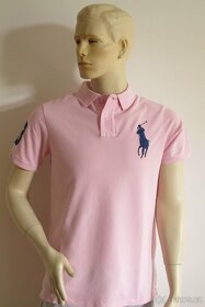 NOVÉ pánské polo triko Ralph Lauren: Růžové - 2