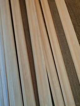 Soklová lišta / podlahová lišta MDF javor, 7ks, 2,6 m - 2