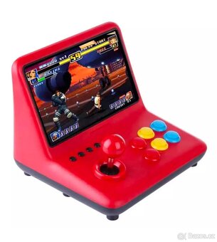 Prodám jedinečnou herní retro konzoli, HD monitor 9” - 2