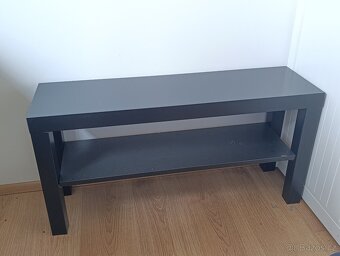 2x Černý TV stoleky - 2