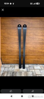 Sjezdové lyže Völkl + přeskáče a hůlky - 2