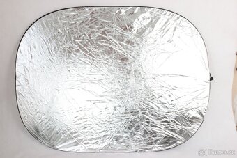 Odrazná deska ovál skládací 5v1 150x200cm - 2