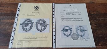 Německo bojové, válečné odznaky. - 2