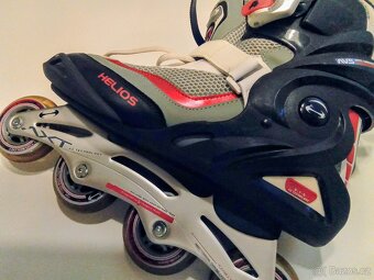 Kolečkové brusle zn. HELIOS AVS - Abec 7 Carbon - 2