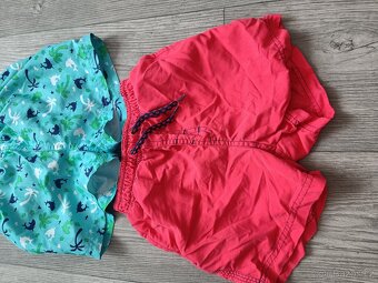 Koupací kraťasy vel. 86/92-98/104 - 2