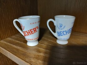 RETRO Becher porcelán kalíšek džbánek Czechoslovakia - 2