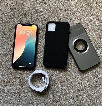 Apple Iphone 11 64GB krásný černý ✅ bat: 100% - HEZKÝ STAV - 2