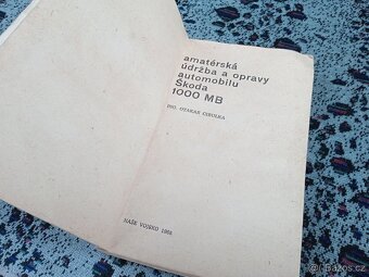 Návod k obsluze Škoda 1000MB - 2